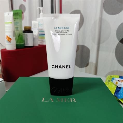 chanel mousse cleanser|chanel anti pollution cleansing gel.